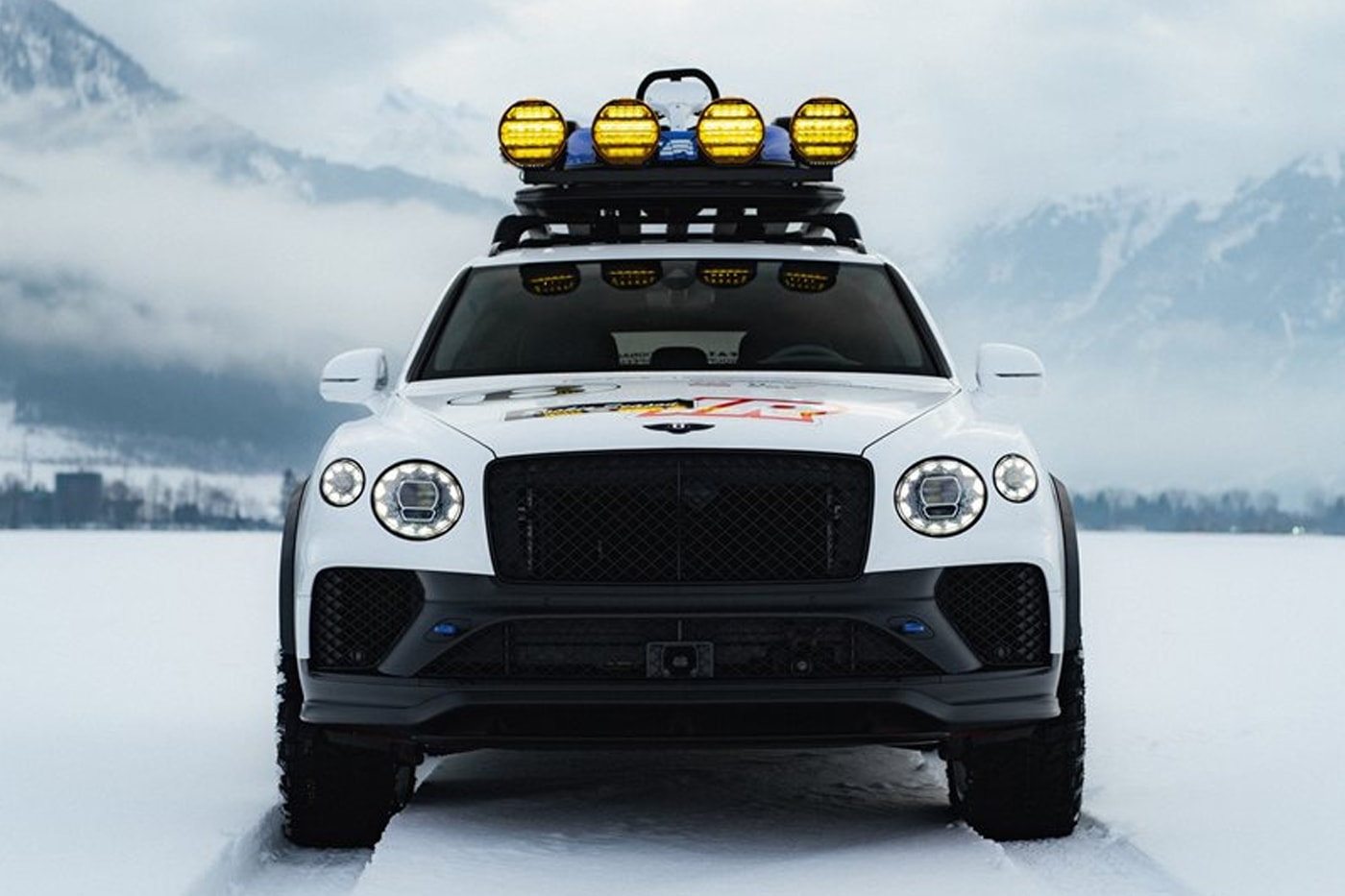 Bentley Debuts Rugged Bentayga X Concept at FAT Ice Race fat international off roading ice racing 
