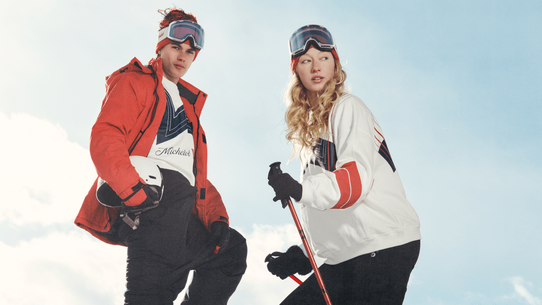 Michelob ULTRA SHRED Hypebeast GRATIFY Sports Goggles Vintage Crewneck Olympic Winter Games Milano Cortina 2026 après-ski