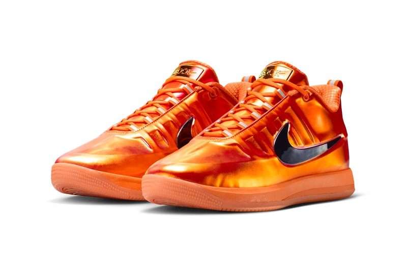 Official Look at the Nike Book 2 All-Star "Warning Label" Clay Orange/Black devin booker IO1458-800