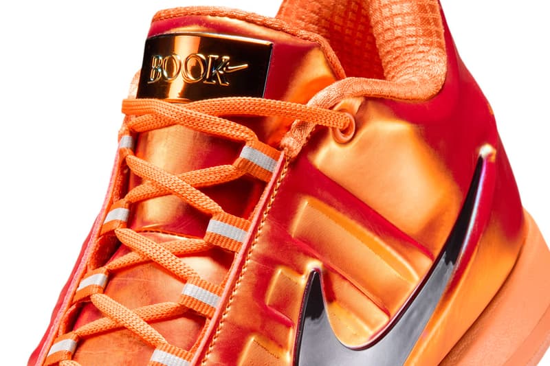 Official Look at the Nike Book 2 All-Star "Warning Label" Clay Orange/Black devin booker IO1458-800