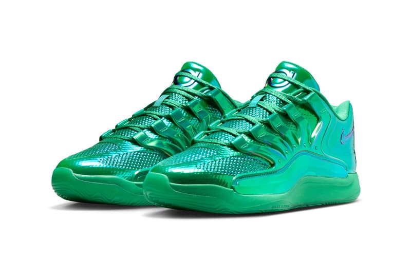 Nike KD 18 All-Star "Warning Label" Stadium Green/Black IB6682-300 Release info kevin durant slim reaper