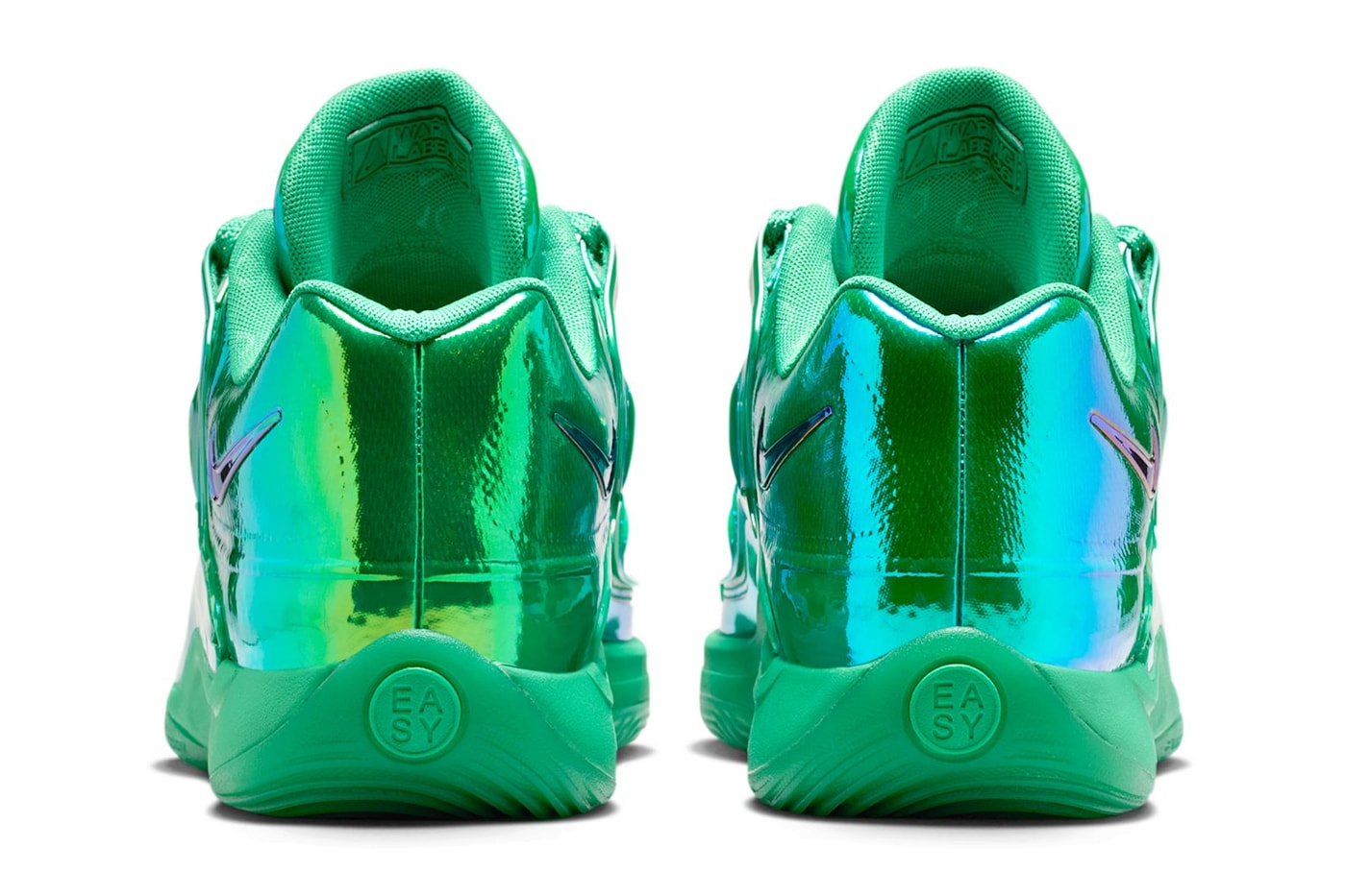 Nike KD 18 All-Star "Warning Label" Stadium Green/Black IB6682-300 Release info kevin durant slim reaper