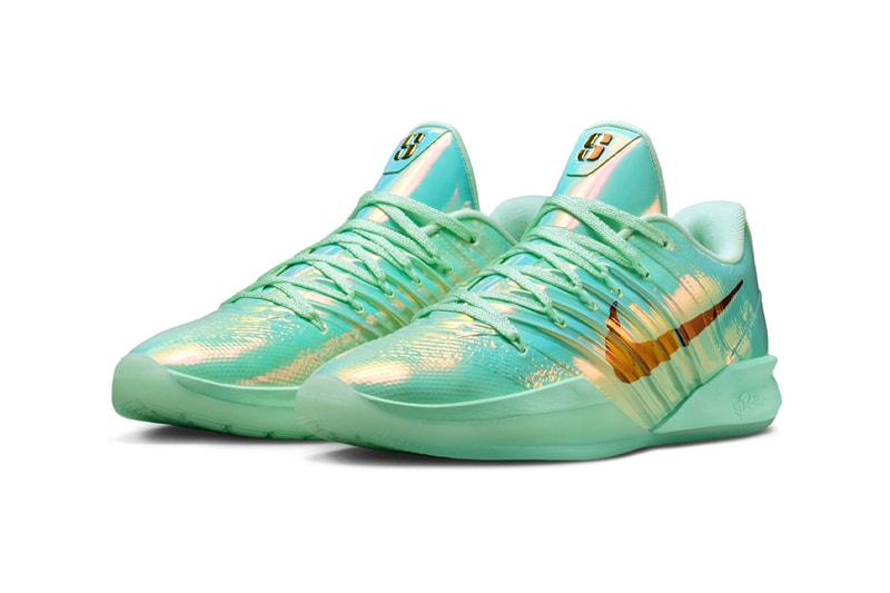 Nike Sabrina 3 All-Star “Warning Label” Mint Foam/Metallic Gold-Black IB6676-300