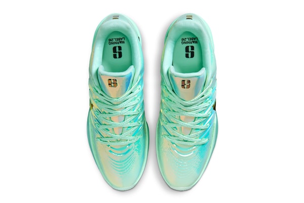 Nike Sabrina 3 All-Star “Warning Label” Mint Foam/Metallic Gold-Black IB6676-300