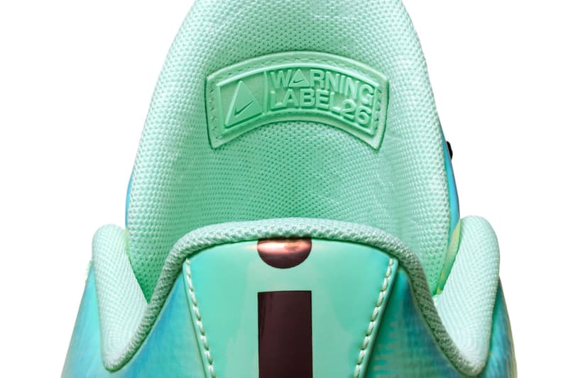 Nike Sabrina 3 All-Star “Warning Label” Mint Foam/Metallic Gold-Black IB6676-300