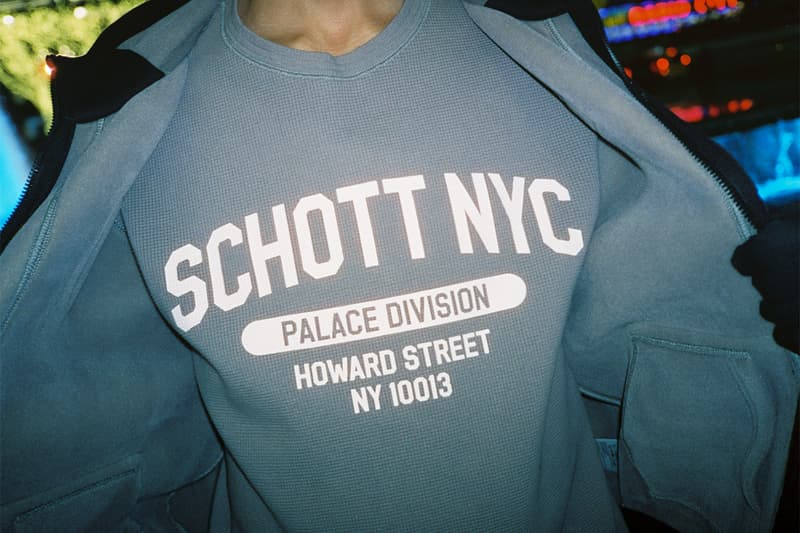 Palace Schott Spring 2026 Collaboration collection Release Info