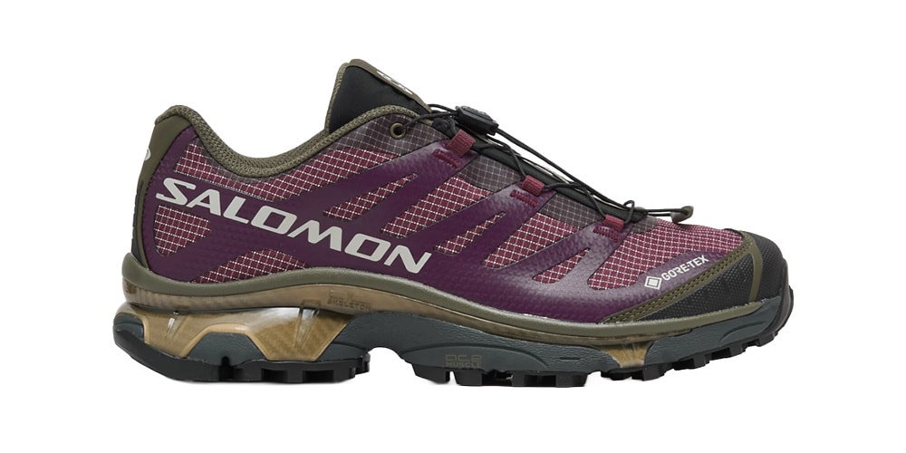Salomon Outfits the XT-4 OG GORE-TEX in "Maroon Banner"