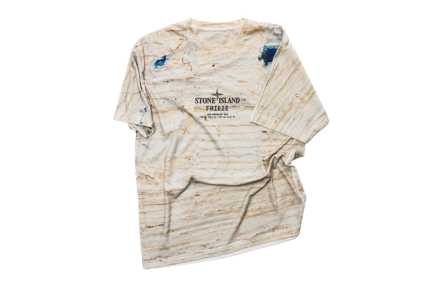 Stone Island x Frieze LA Jamal Cyrus T-Shirt Art Artworks
