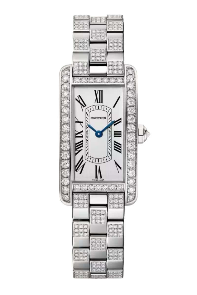 Wrist Check Kendrick Lamar Tank Americaine Small Watch 18k White Gold Diamond Set 2026 Grammys 68th Annual Grammy Awards