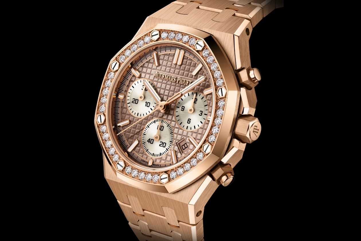 Audemars Piguet Spring Novelties 2026 Release Info Neo Frame Jumping Hour Royal Oak Selfwinding Chronograph 38mm Code 11.59 by Audemars Piguet Selfwinding 38mm Code 11.59 by Audemars Piguet Selfwinding Flying Tourbillon With Ivory-Toned Dial Code 11.59 by Audemars Piguet Selfwinding Perpetual Calendar Openworked 41mm Royal Oak Mini Quartz 23mm Royal Oak Offshore Diver 42mm Royal Oak Selfwinding in Yellow Gold With Malachite Dial Royal Oak Offshore Selfwinding Chronograph 43mm Royal Oak “Jumbo” Extra-Thin Openworked 39mm Royal Oak Double Balance Wheel Openworked 37mm Royal Oak Perpetual Calendar Selfwinding 41mm 150 Heritage