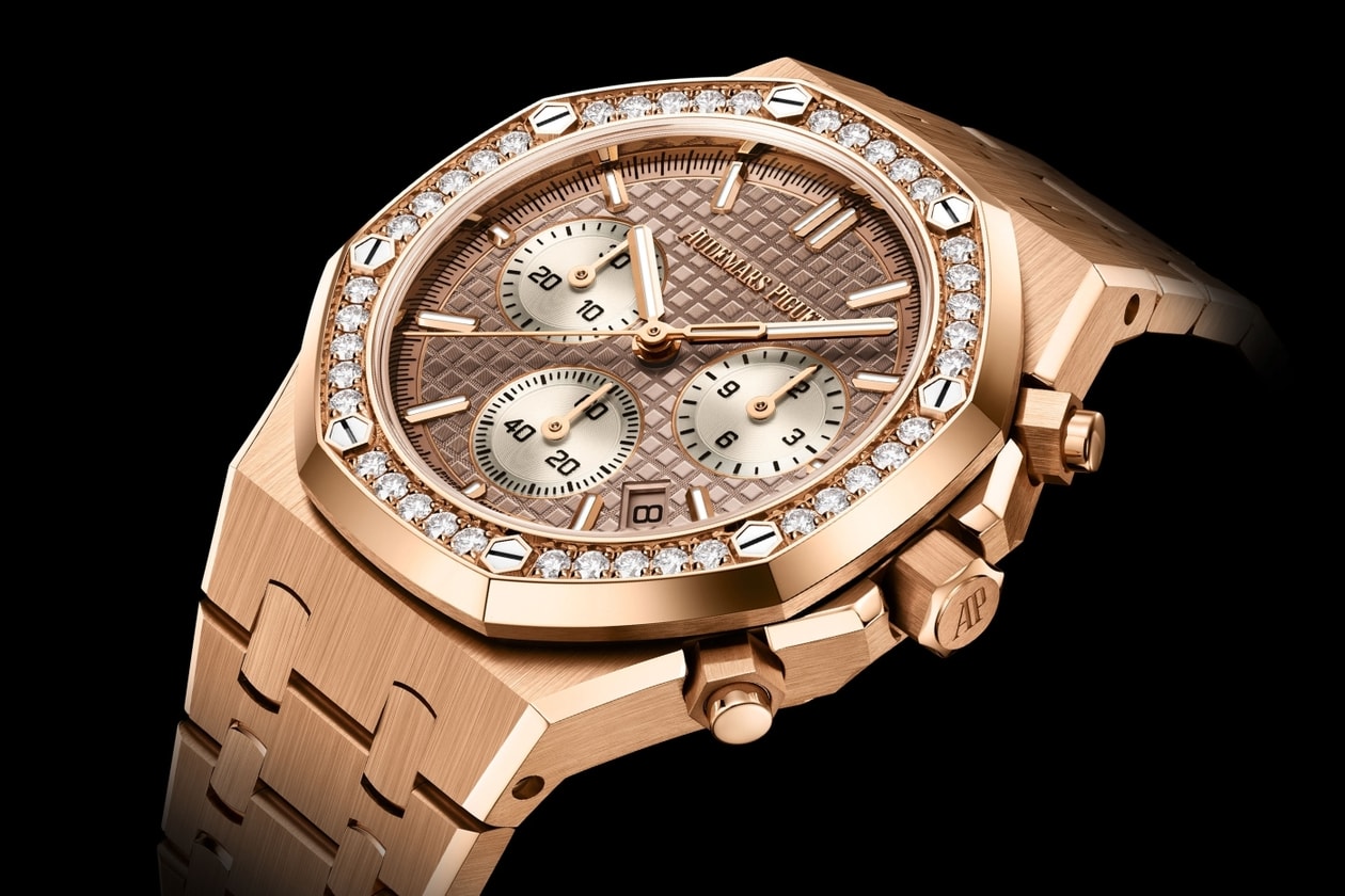 Audemars Piguet Spring Novelties 2026 Release Info Neo Frame Jumping Hour Royal Oak Selfwinding Chronograph 38mm Code 11.59 by Audemars Piguet Selfwinding 38mm Code 11.59 by Audemars Piguet Selfwinding Flying Tourbillon With Ivory-Toned Dial Code 11.59 by Audemars Piguet Selfwinding Perpetual Calendar Openworked 41mm Royal Oak Mini Quartz 23mm Royal Oak Offshore Diver 42mm Royal Oak Selfwinding in Yellow Gold With Malachite Dial Royal Oak Offshore Selfwinding Chronograph 43mm Royal Oak “Jumbo” Extra-Thin Openworked 39mm Royal Oak Double Balance Wheel Openworked 37mm Royal Oak Perpetual Calendar Selfwinding 41mm 150 Heritage