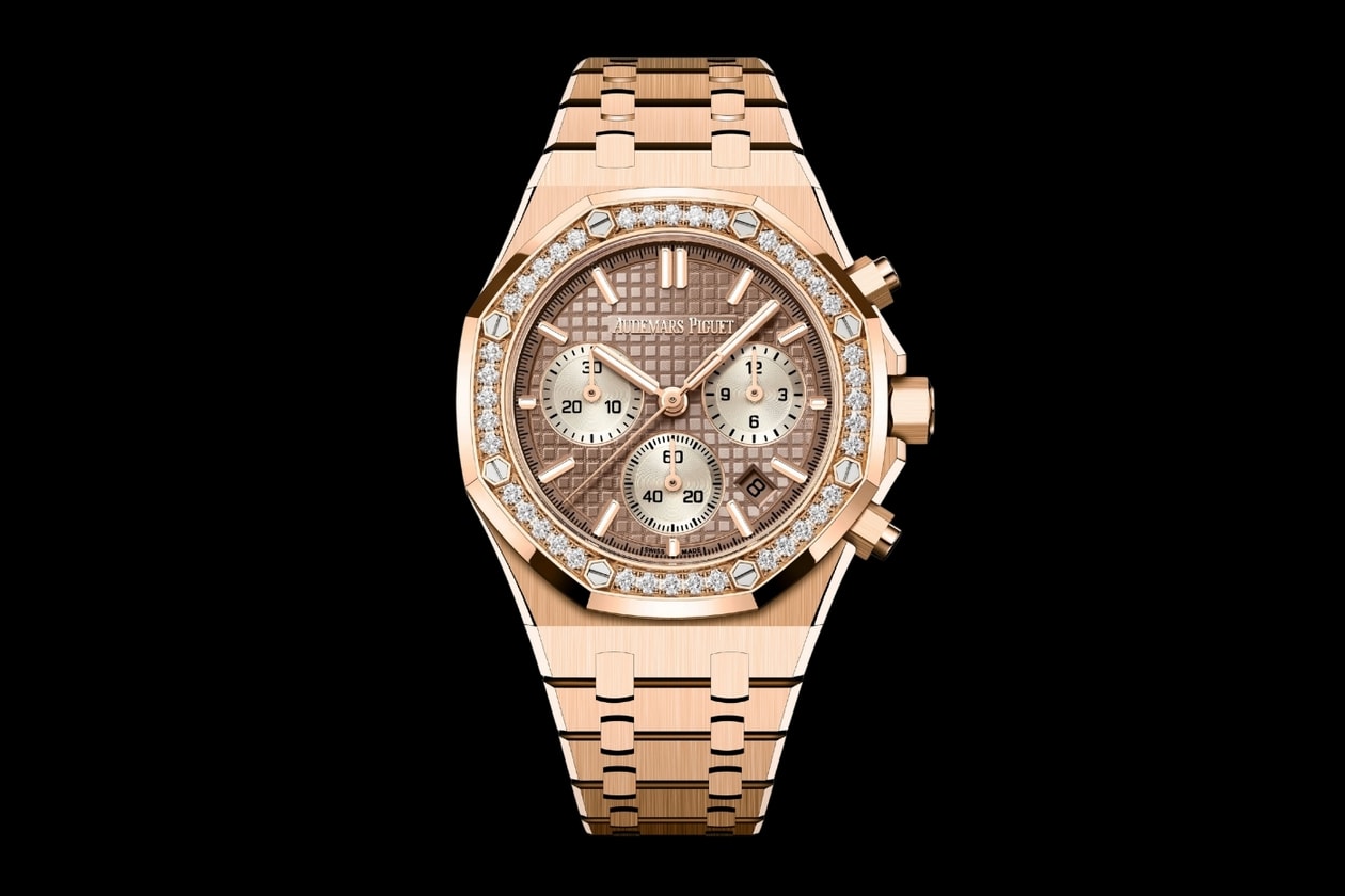 Audemars Piguet Spring Novelties 2026 Release Info Neo Frame Jumping Hour Royal Oak Selfwinding Chronograph 38mm Code 11.59 by Audemars Piguet Selfwinding 38mm Code 11.59 by Audemars Piguet Selfwinding Flying Tourbillon With Ivory-Toned Dial Code 11.59 by Audemars Piguet Selfwinding Perpetual Calendar Openworked 41mm Royal Oak Mini Quartz 23mm Royal Oak Offshore Diver 42mm Royal Oak Selfwinding in Yellow Gold With Malachite Dial Royal Oak Offshore Selfwinding Chronograph 43mm Royal Oak “Jumbo” Extra-Thin Openworked 39mm Royal Oak Double Balance Wheel Openworked 37mm Royal Oak Perpetual Calendar Selfwinding 41mm 150 Heritage