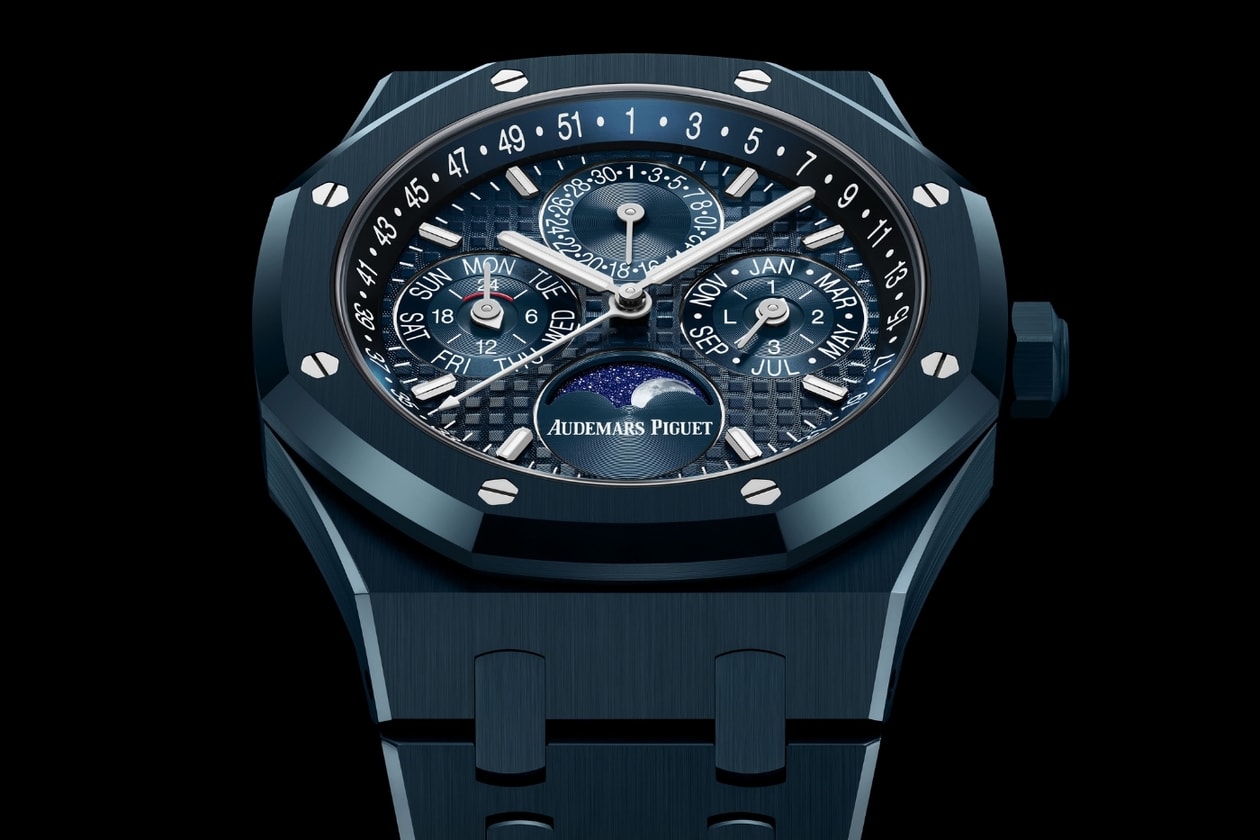 Audemars Piguet Spring Novelties 2026 Release Info Neo Frame Jumping Hour Royal Oak Selfwinding Chronograph 38mm Code 11.59 by Audemars Piguet Selfwinding 38mm Code 11.59 by Audemars Piguet Selfwinding Flying Tourbillon With Ivory-Toned Dial Code 11.59 by Audemars Piguet Selfwinding Perpetual Calendar Openworked 41mm Royal Oak Mini Quartz 23mm Royal Oak Offshore Diver 42mm Royal Oak Selfwinding in Yellow Gold With Malachite Dial Royal Oak Offshore Selfwinding Chronograph 43mm Royal Oak “Jumbo” Extra-Thin Openworked 39mm Royal Oak Double Balance Wheel Openworked 37mm Royal Oak Perpetual Calendar Selfwinding 41mm 150 Heritage