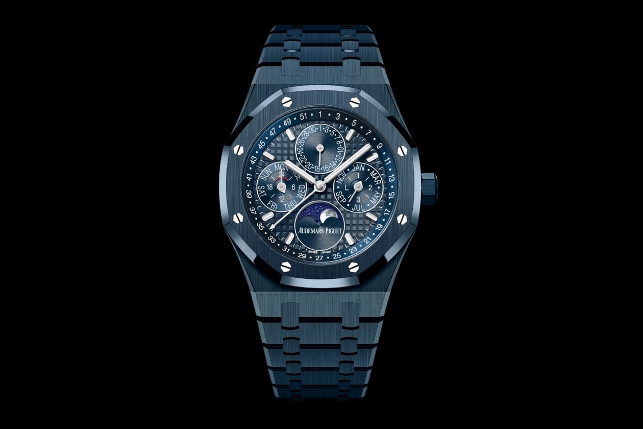 Audemars Piguet Spring Novelties 2026 Release Info Neo Frame Jumping Hour Royal Oak Selfwinding Chronograph 38mm Code 11.59 by Audemars Piguet Selfwinding 38mm Code 11.59 by Audemars Piguet Selfwinding Flying Tourbillon With Ivory-Toned Dial Code 11.59 by Audemars Piguet Selfwinding Perpetual Calendar Openworked 41mm Royal Oak Mini Quartz 23mm Royal Oak Offshore Diver 42mm Royal Oak Selfwinding in Yellow Gold With Malachite Dial Royal Oak Offshore Selfwinding Chronograph 43mm Royal Oak “Jumbo” Extra-Thin Openworked 39mm Royal Oak Double Balance Wheel Openworked 37mm Royal Oak Perpetual Calendar Selfwinding 41mm 150 Heritage