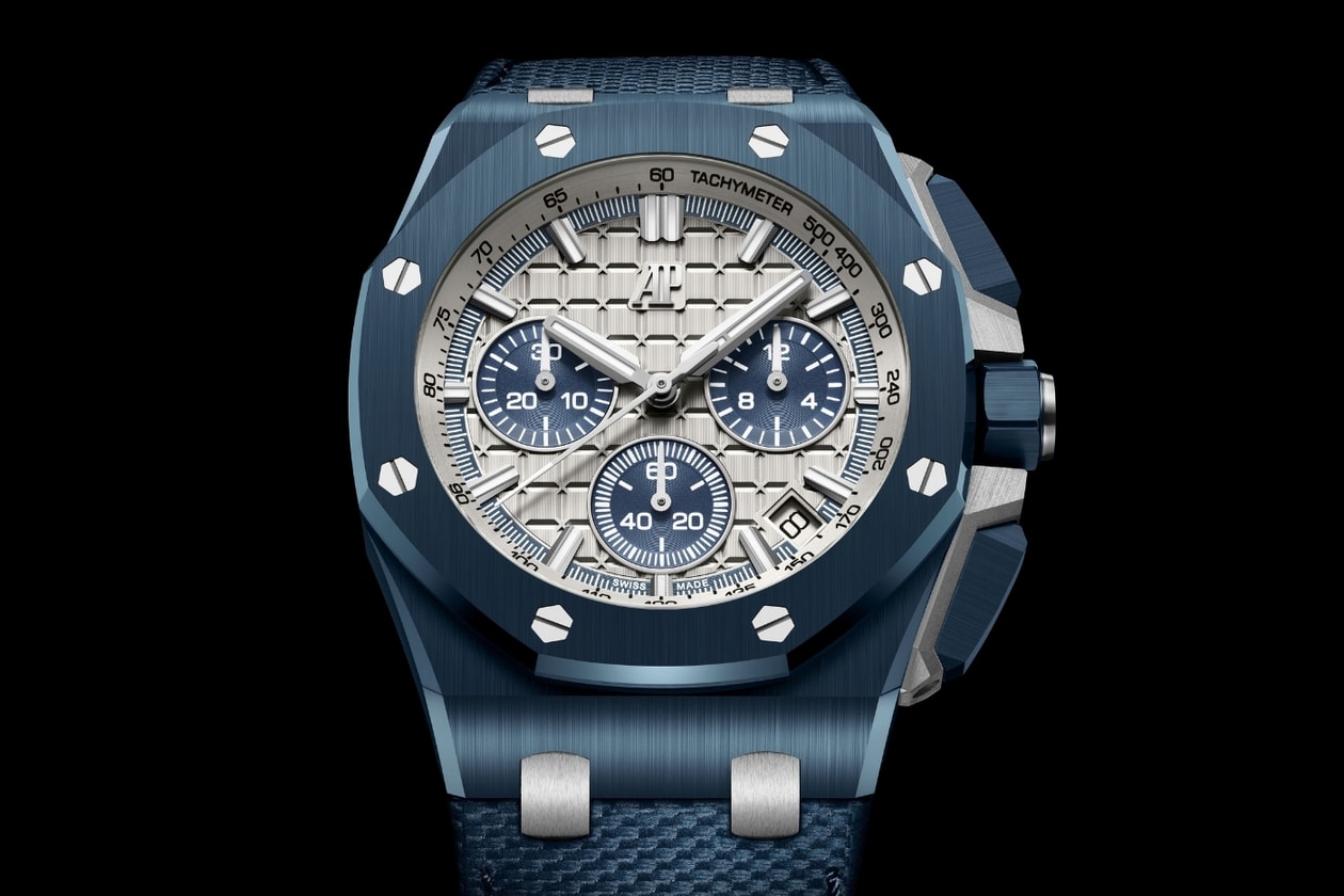 Audemars Piguet Spring Novelties 2026 Release Info Neo Frame Jumping Hour Royal Oak Selfwinding Chronograph 38mm Code 11.59 by Audemars Piguet Selfwinding 38mm Code 11.59 by Audemars Piguet Selfwinding Flying Tourbillon With Ivory-Toned Dial Code 11.59 by Audemars Piguet Selfwinding Perpetual Calendar Openworked 41mm Royal Oak Mini Quartz 23mm Royal Oak Offshore Diver 42mm Royal Oak Selfwinding in Yellow Gold With Malachite Dial Royal Oak Offshore Selfwinding Chronograph 43mm Royal Oak “Jumbo” Extra-Thin Openworked 39mm Royal Oak Double Balance Wheel Openworked 37mm Royal Oak Perpetual Calendar Selfwinding 41mm 150 Heritage