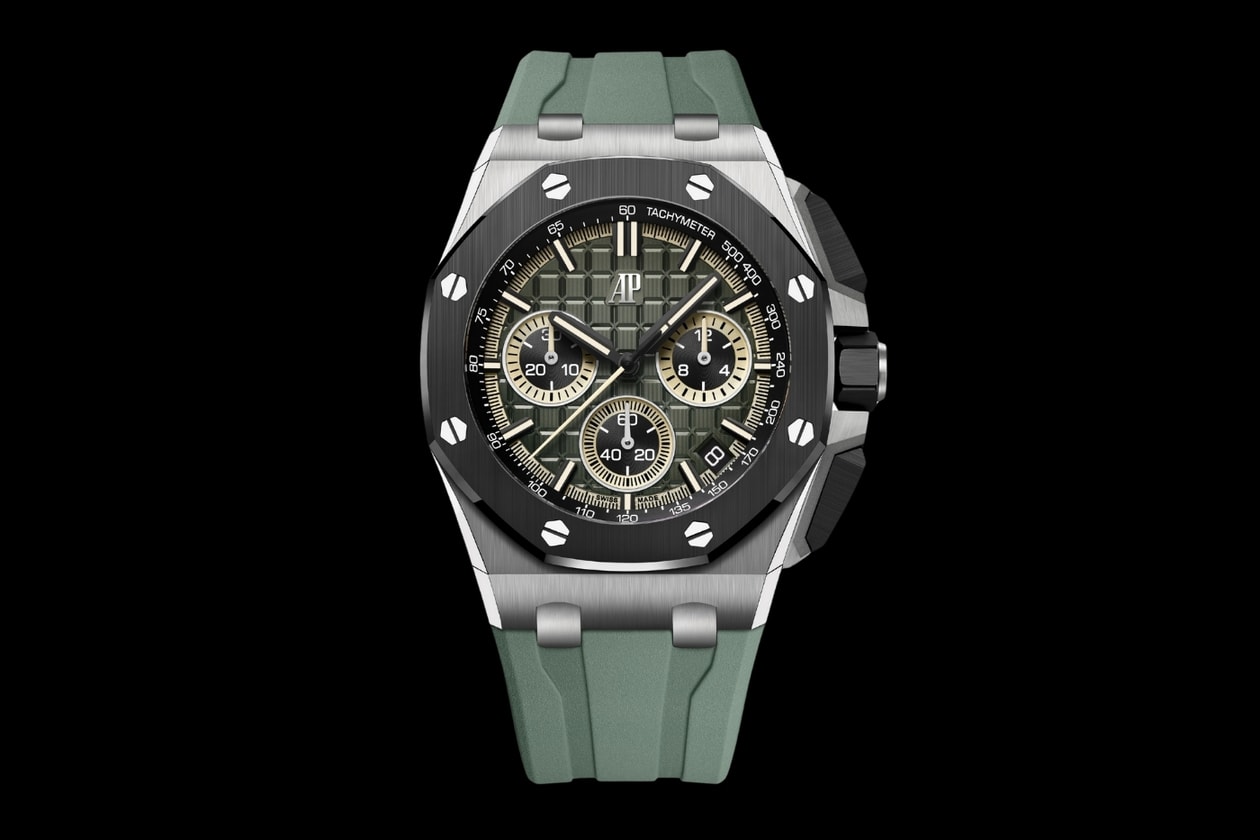 Audemars Piguet Spring Novelties 2026 Release Info Neo Frame Jumping Hour Royal Oak Selfwinding Chronograph 38mm Code 11.59 by Audemars Piguet Selfwinding 38mm Code 11.59 by Audemars Piguet Selfwinding Flying Tourbillon With Ivory-Toned Dial Code 11.59 by Audemars Piguet Selfwinding Perpetual Calendar Openworked 41mm Royal Oak Mini Quartz 23mm Royal Oak Offshore Diver 42mm Royal Oak Selfwinding in Yellow Gold With Malachite Dial Royal Oak Offshore Selfwinding Chronograph 43mm Royal Oak “Jumbo” Extra-Thin Openworked 39mm Royal Oak Double Balance Wheel Openworked 37mm Royal Oak Perpetual Calendar Selfwinding 41mm 150 Heritage