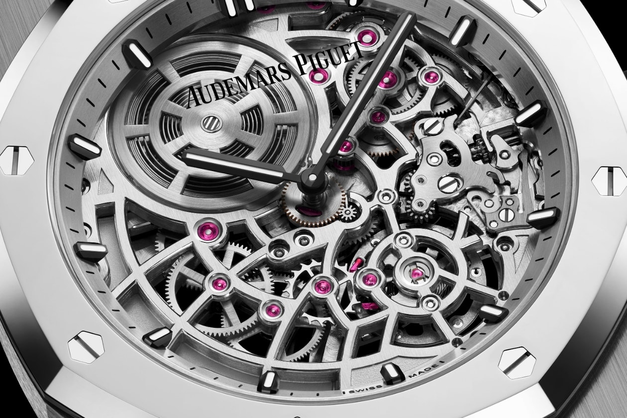 Audemars Piguet Spring Novelties 2026 Release Info Neo Frame Jumping Hour Royal Oak Selfwinding Chronograph 38mm Code 11.59 by Audemars Piguet Selfwinding 38mm Code 11.59 by Audemars Piguet Selfwinding Flying Tourbillon With Ivory-Toned Dial Code 11.59 by Audemars Piguet Selfwinding Perpetual Calendar Openworked 41mm Royal Oak Mini Quartz 23mm Royal Oak Offshore Diver 42mm Royal Oak Selfwinding in Yellow Gold With Malachite Dial Royal Oak Offshore Selfwinding Chronograph 43mm Royal Oak “Jumbo” Extra-Thin Openworked 39mm Royal Oak Double Balance Wheel Openworked 37mm Royal Oak Perpetual Calendar Selfwinding 41mm 150 Heritage