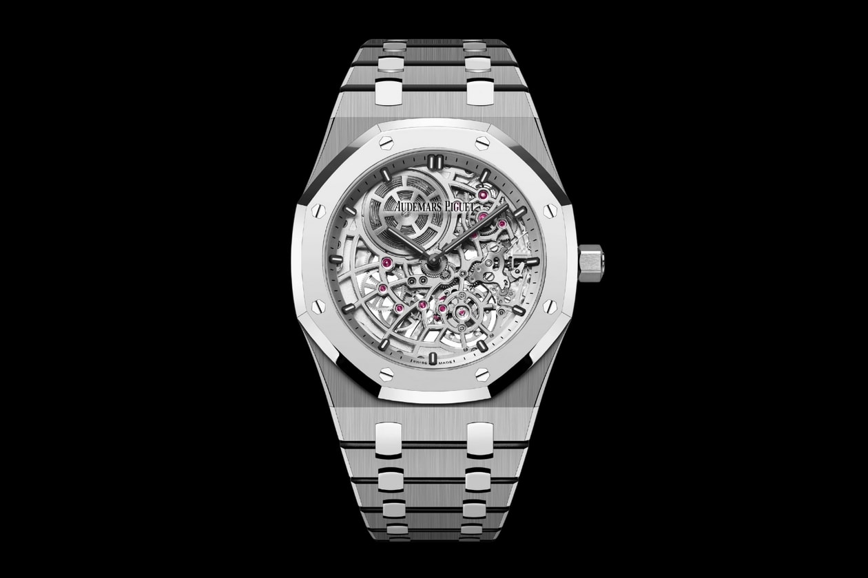 Audemars Piguet Spring Novelties 2026 Release Info Neo Frame Jumping Hour Royal Oak Selfwinding Chronograph 38mm Code 11.59 by Audemars Piguet Selfwinding 38mm Code 11.59 by Audemars Piguet Selfwinding Flying Tourbillon With Ivory-Toned Dial Code 11.59 by Audemars Piguet Selfwinding Perpetual Calendar Openworked 41mm Royal Oak Mini Quartz 23mm Royal Oak Offshore Diver 42mm Royal Oak Selfwinding in Yellow Gold With Malachite Dial Royal Oak Offshore Selfwinding Chronograph 43mm Royal Oak “Jumbo” Extra-Thin Openworked 39mm Royal Oak Double Balance Wheel Openworked 37mm Royal Oak Perpetual Calendar Selfwinding 41mm 150 Heritage