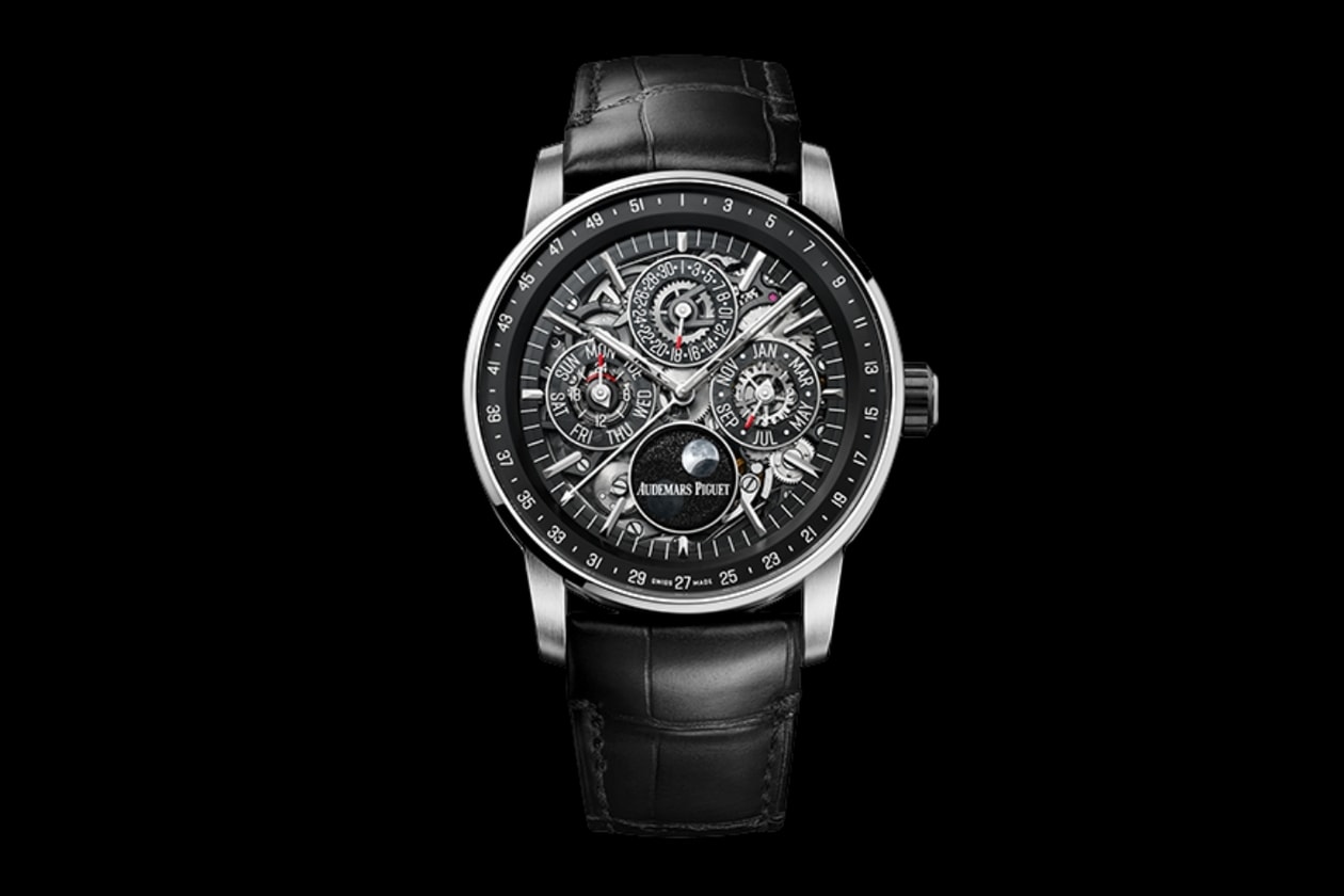 Audemars Piguet Spring Novelties 2026 Release Info Neo Frame Jumping Hour Royal Oak Selfwinding Chronograph 38mm Code 11.59 by Audemars Piguet Selfwinding 38mm Code 11.59 by Audemars Piguet Selfwinding Flying Tourbillon With Ivory-Toned Dial Code 11.59 by Audemars Piguet Selfwinding Perpetual Calendar Openworked 41mm Royal Oak Mini Quartz 23mm Royal Oak Offshore Diver 42mm Royal Oak Selfwinding in Yellow Gold With Malachite Dial Royal Oak Offshore Selfwinding Chronograph 43mm Royal Oak “Jumbo” Extra-Thin Openworked 39mm Royal Oak Double Balance Wheel Openworked 37mm Royal Oak Perpetual Calendar Selfwinding 41mm 150 Heritage