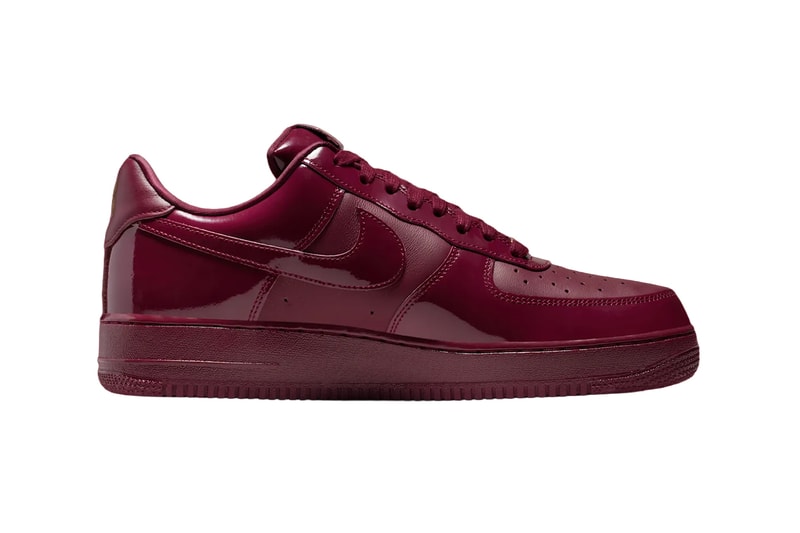 Central Cee SYNA WORLD Nike Air Force 1 Low Dark Beetroot Metallic Gold-Red Oxide IO9970-638 Official Images