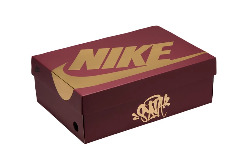 Central Cee SYNA WORLD Nike Air Force 1 Low Dark Beetroot Metallic Gold-Red Oxide IO9970-638 Official Images