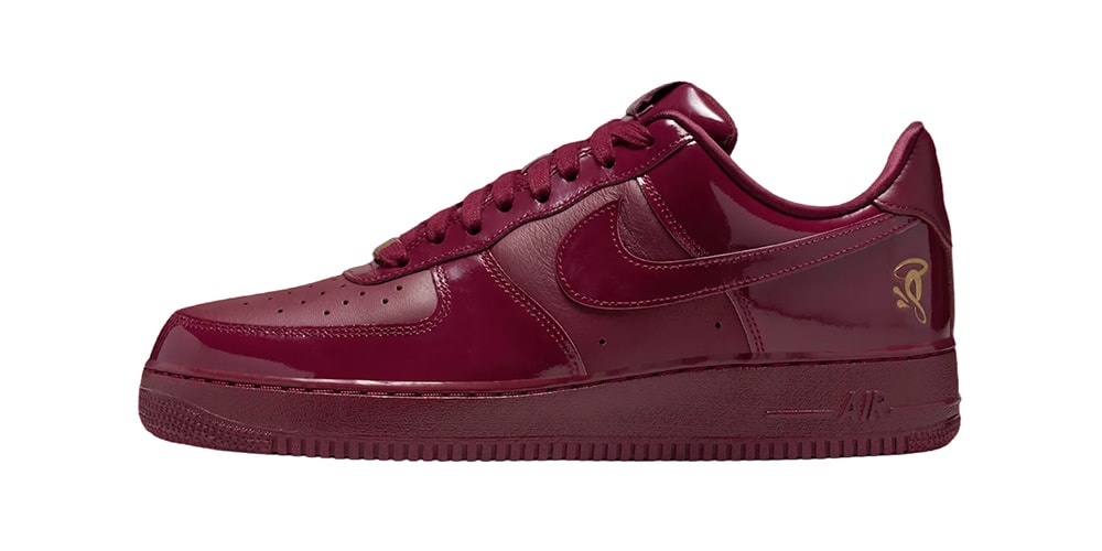 Official Look at the Central Cee x SYNA WORLD x Nike Air Force 1 Low “Dark Beetroot”