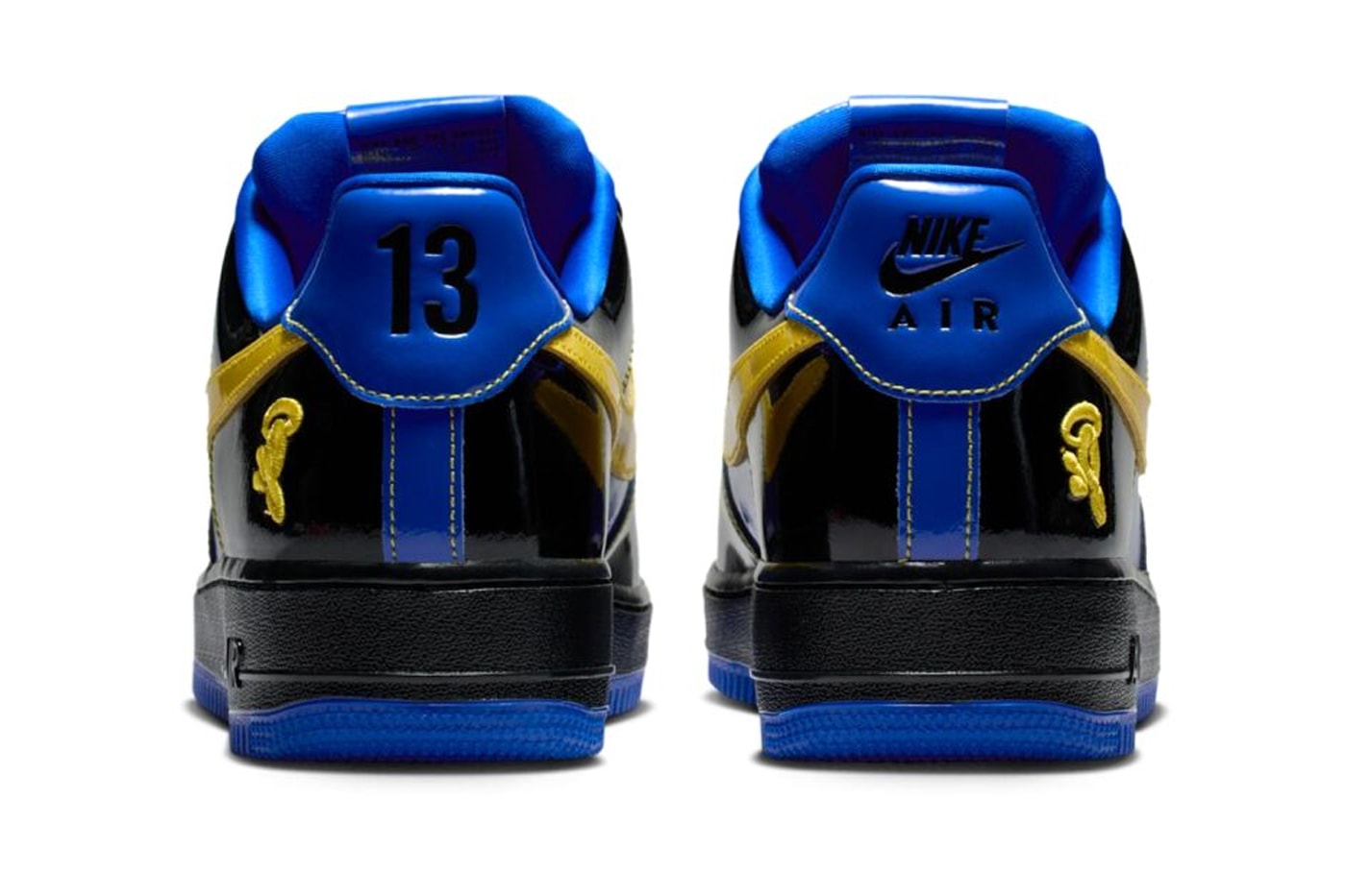 Central Cee Reveals Upcoming SYNA WORLD x Nike Air Force 1 Low “Racer Blue” IQ1402-010  Black/Optic Yellow/Racer Blue nike skims event