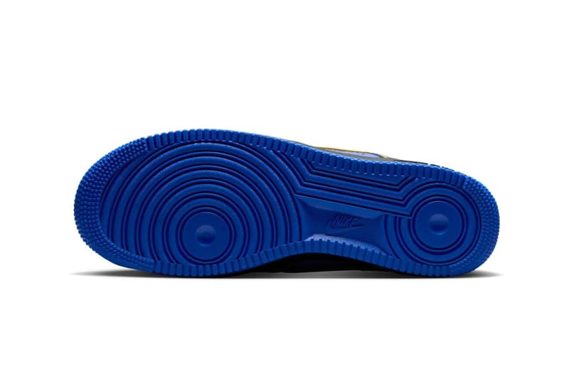 Central Cee Reveals Upcoming SYNA WORLD x Nike Air Force 1 Low “Racer Blue” IQ1402-010  Black/Optic Yellow/Racer Blue nike skims event