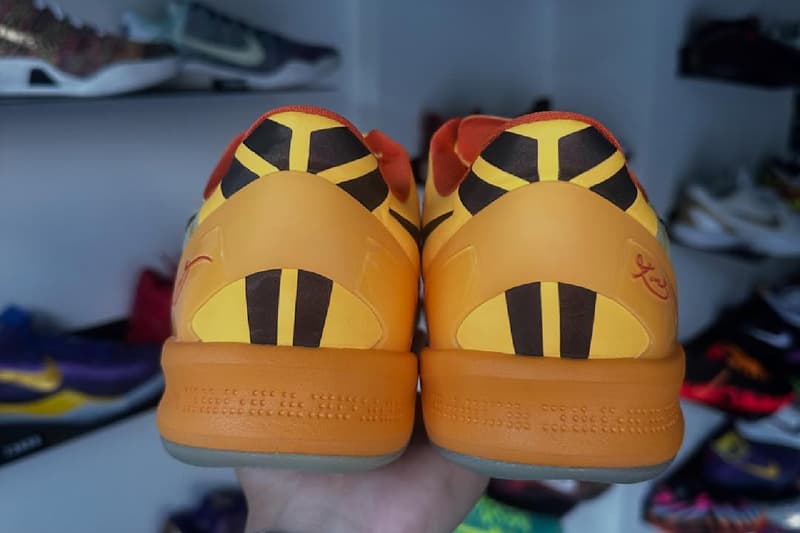 Kobe 8 Protro "Shanghai Fireworks" IO6259-800 Laser Orange Cinnabar Safety Orange In-hand Kobe Bryant Shanghai