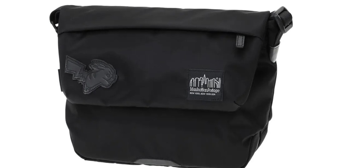 Pokémon x Manhattan Portage Black Label Elevates the Bag Accessory for SS26
