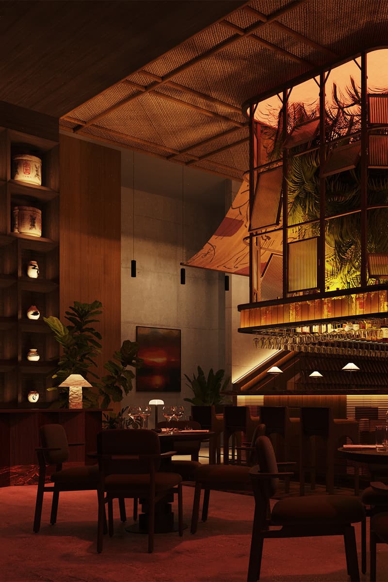 Astet Studio MITSU Tokyo-Inspired Restaurant Izakaya Shoreditch London Design Interiors