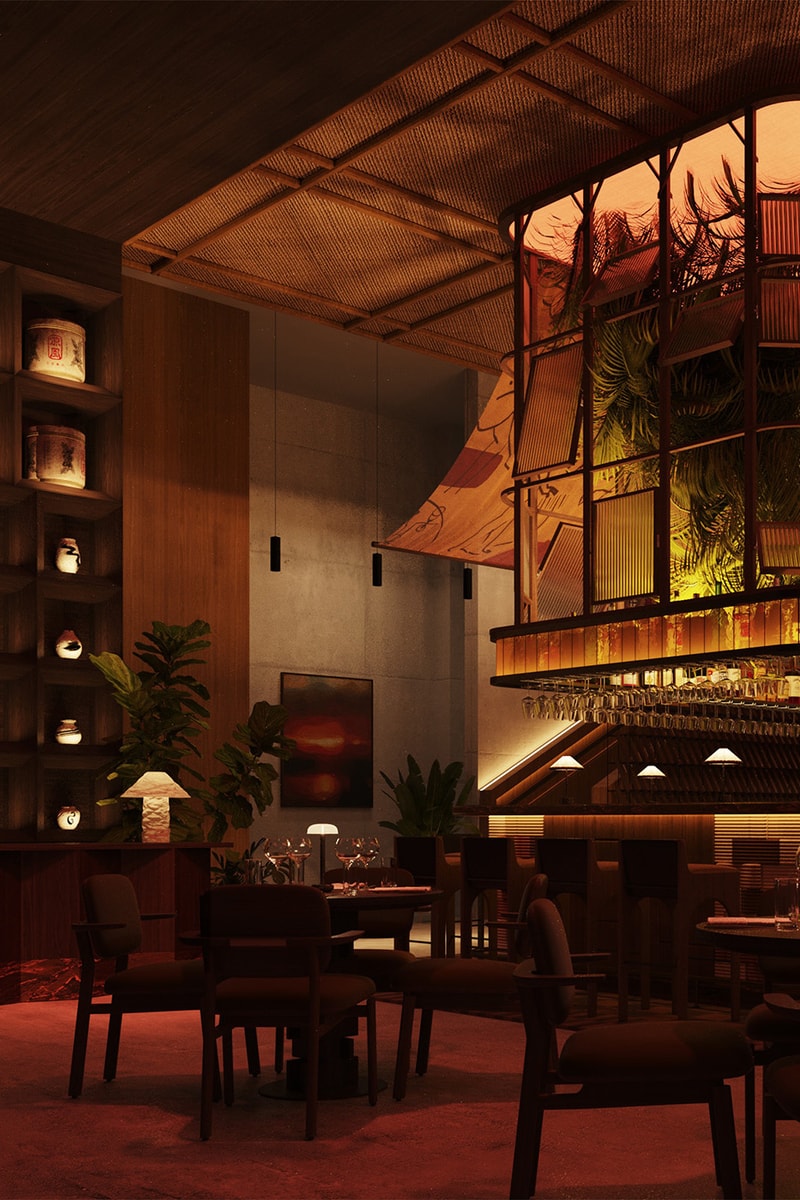 Astet Studio MITSU Tokyo-Inspired Restaurant Izakaya Shoreditch London Design Interiors