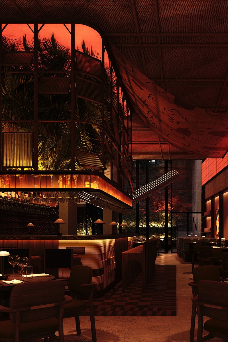 Astet Studio MITSU Tokyo-Inspired Restaurant Izakaya Shoreditch London Design Interiors