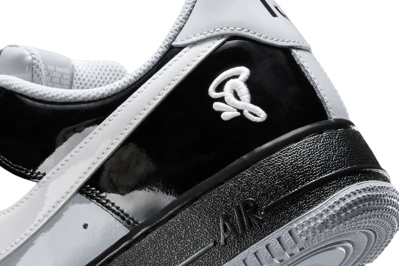 Central Cee SYNA WORLD Nike Air Force 1 Low Light Smoke Grey Black Light Smoke Grey White IO9974-010 Release Info