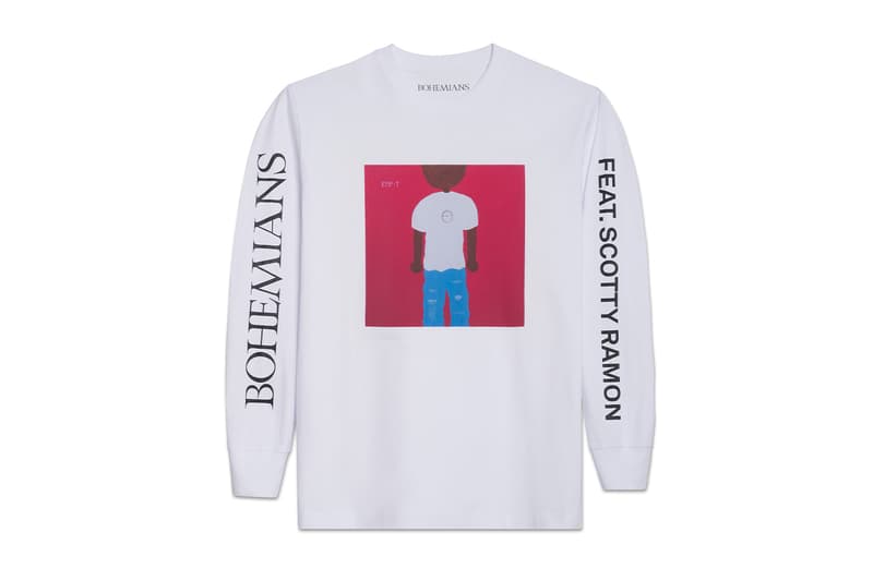 Kid Cudi's Debut Solo Exhibition As Scotty Ramon Now Has a Merch Collection bohemians merch collection