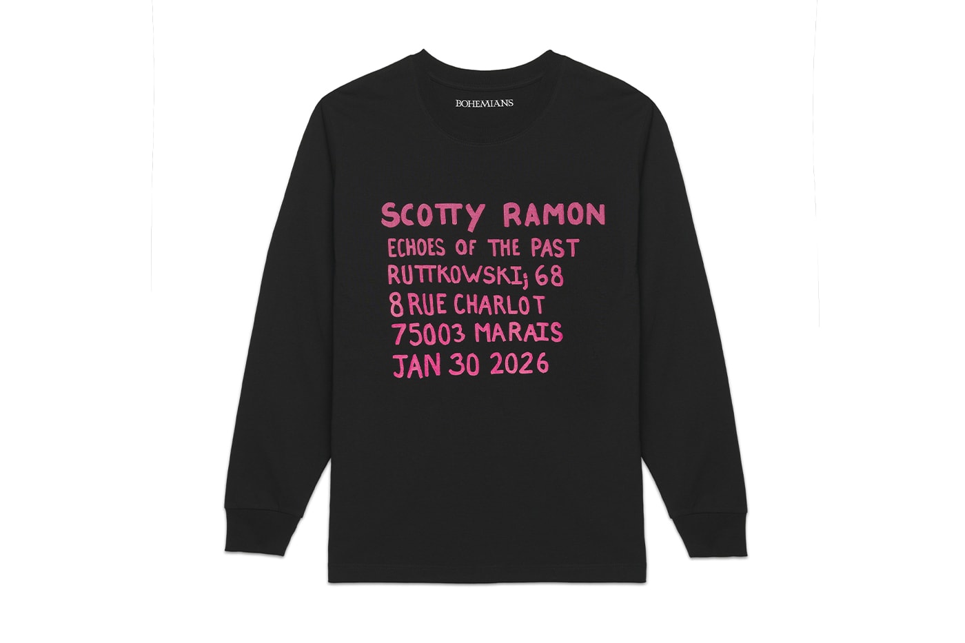 Kid Cudi's Debut Solo Exhibition As Scotty Ramon Now Has a Merch Collection bohemians merch collection