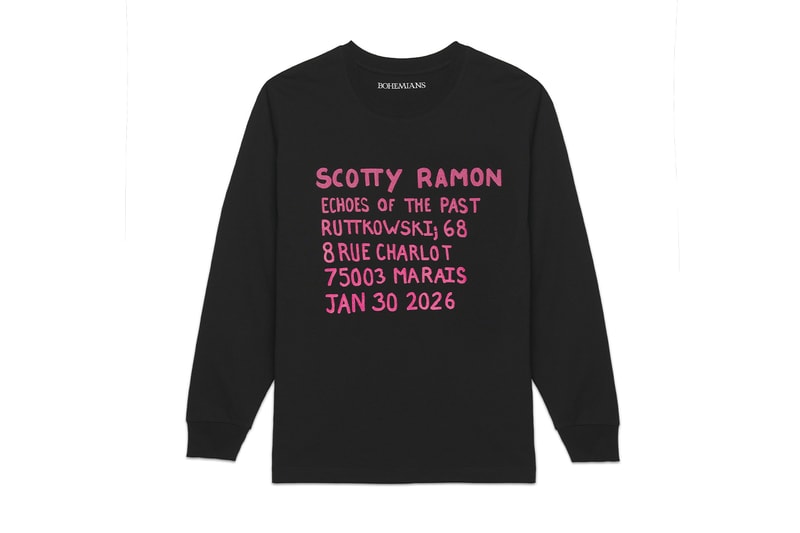 Kid Cudi's Debut Solo Exhibition As Scotty Ramon Now Has a Merch Collection bohemians merch collection