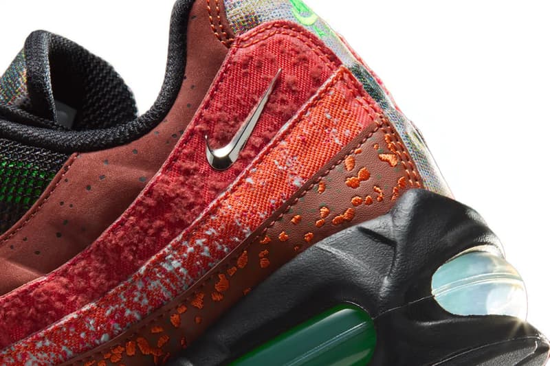 Official Look at the Nike Air Max 95 "Hong Kong" Cinnamon/Black-Voltage Green-Metallic Silver IQ5755-200