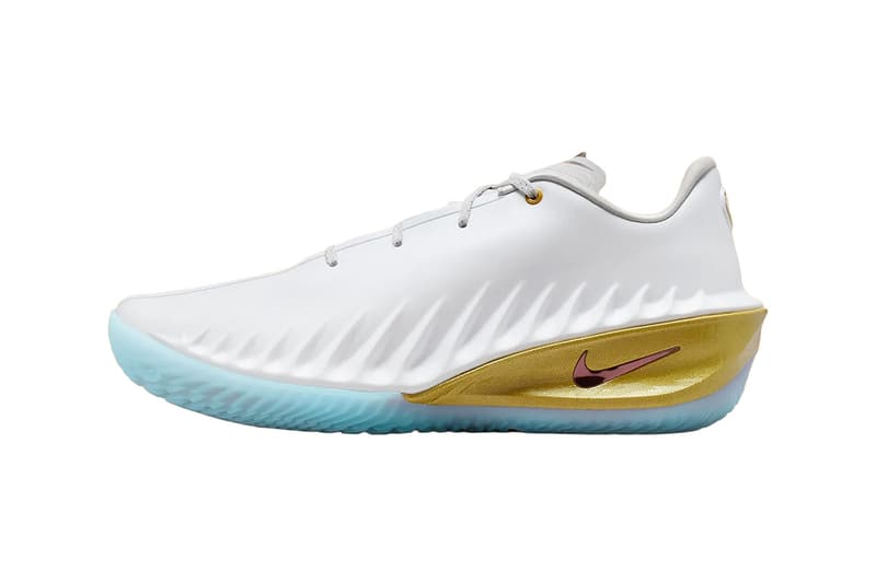 Nike GT Cut 4 Year of the Horse White Metallic Gold Vast Grey Light Chocolate IB6730-100 Release Info