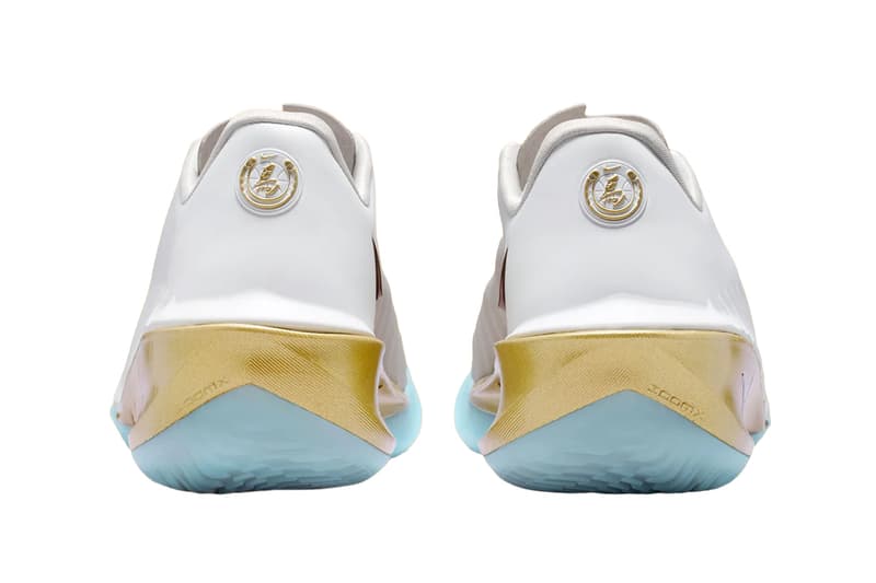 Nike GT Cut 4 Year of the Horse White Metallic Gold Vast Grey Light Chocolate IB6730-100 Release Info