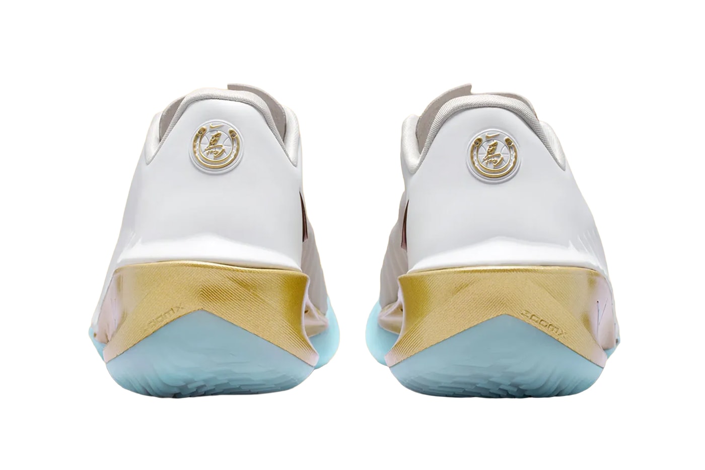 Nike GT Cut 4 Year of the Horse White Metallic Gold Vast Grey Light Chocolate IB6730-100 Release Info