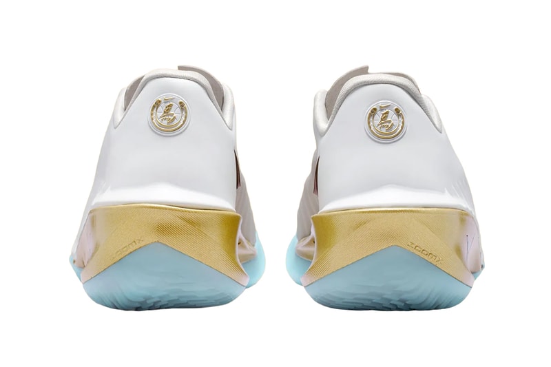 Nike GT Cut 4 Year of the Horse White Metallic Gold Vast Grey Light Chocolate IB6730-100 Release Info