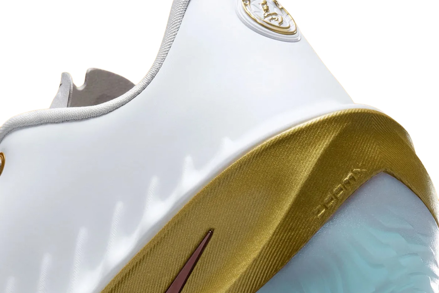 Nike GT Cut 4 Year of the Horse White Metallic Gold Vast Grey Light Chocolate IB6730-100 Release Info