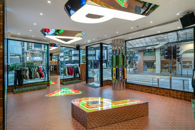 Take a Look Inside the New Palace Skateboards Hong Kong Flagship Store gareth skewis store opening Interview 