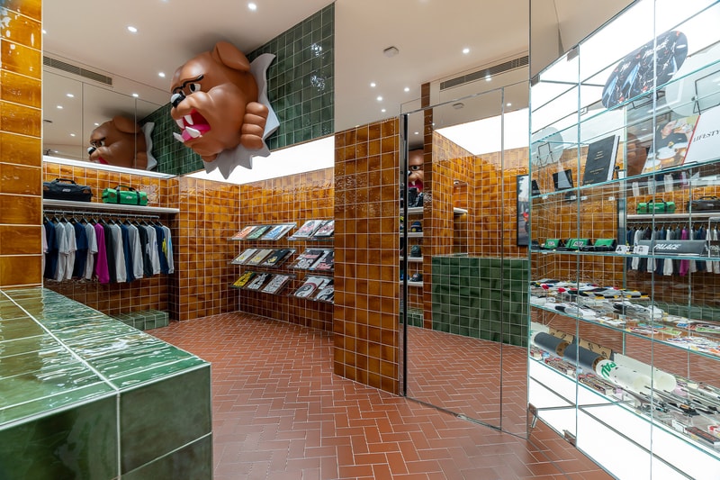 Take a Look Inside the New Palace Skateboards Hong Kong Flagship Store gareth skewis store opening Interview 