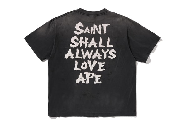 ©SAINT Mxxxxxx BAPE Apparels Accessories Collaboration Collection Release Info