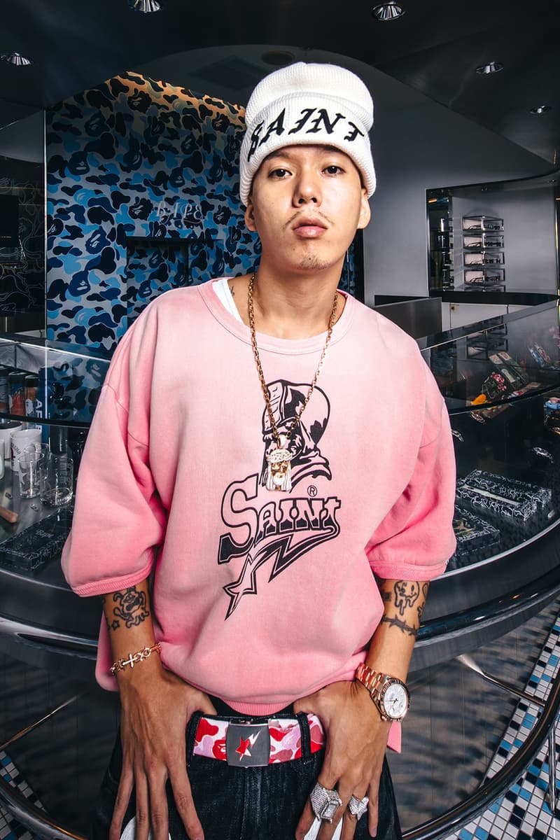 ©SAINT Mxxxxxx Unveils Spring/Summer 2026 Second Drop bape a bathing ape berberhin denim new era caps accessories