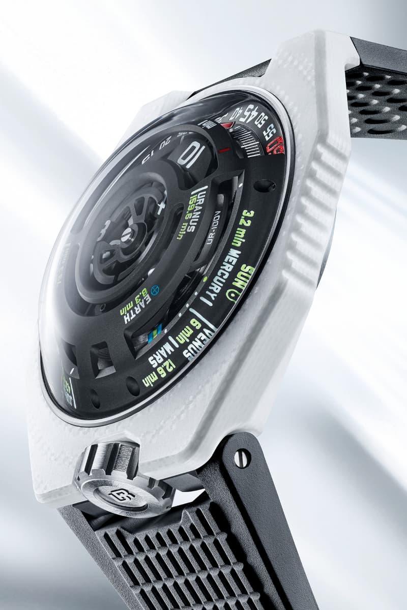 URWERK UR-100V LS “LightSpeed” Ceramic Release Info Felix Baumgartner Martin Frei