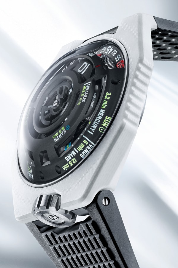 URWERK UR-100V LS “LightSpeed” Ceramic Release Info Felix Baumgartner Martin Frei