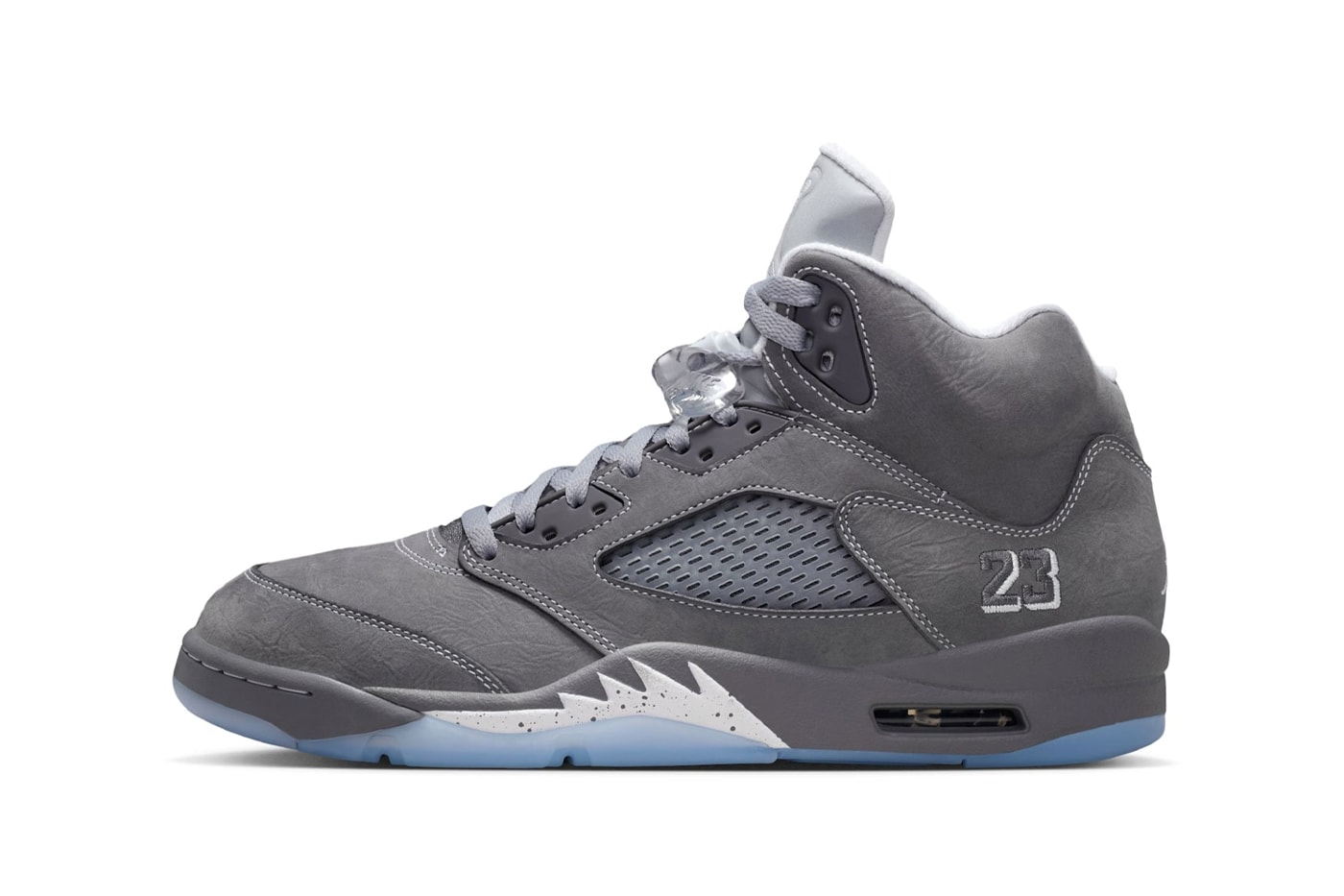 Official Look Air Jordan 5 "Wolf Grey" Light Graphite/White-Wolf Grey DD0587-002